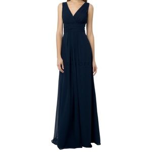 Bill Levkoff Navy Bridesmaid Dress